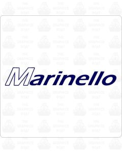 Marinello Outline Lettering Sticker