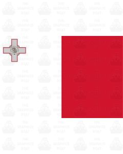 Malta Flag Sticker