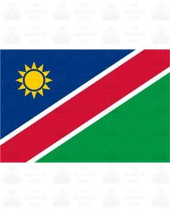 Nambia Flag Sticker