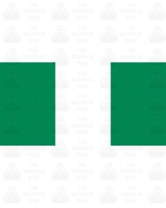 Nigeria Flag Sticker