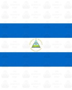 Nicaragua Flag Sticker