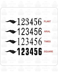 OLD STYLE LOGO BRITISHE WATERWAYS INDEX NUMBERS