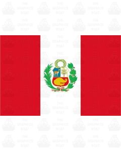 Peru Flag Sticker