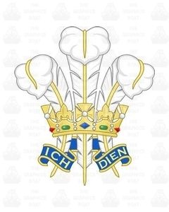 Prince Of Wales Feathers Sticker