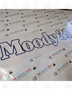 Moody 31 Lettering Sticker