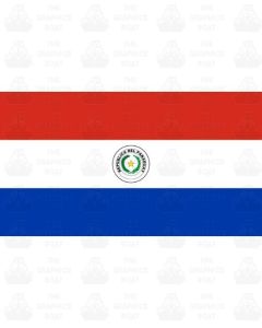 Paraguay Flag Sticker