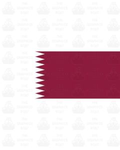 Qatar Flag Sticker