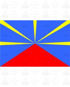 Reunion Flag Sticker