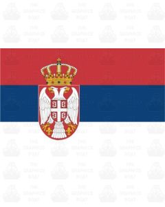 Serbia Flag Sticker