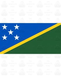 Solomon Islands Flag Sticker