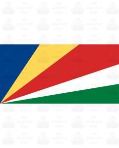 Seychelles Flag Sticker