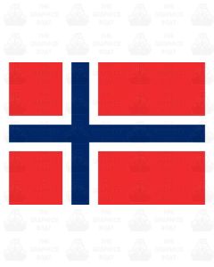 Jan Mayen Flag Sticker