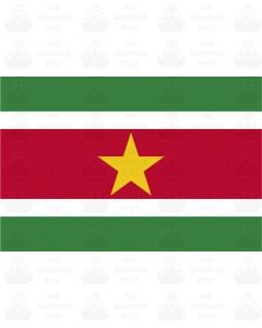 Suriname Flag Sticker