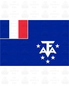 French Southern and Antarctic Lands Flag Sticker