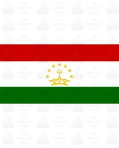 Tajikistan Flag Sticker