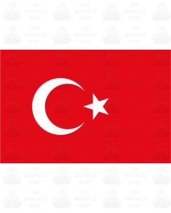 Turkey Flag Sticker