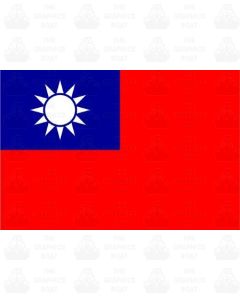 Taiwan Flag Sticker