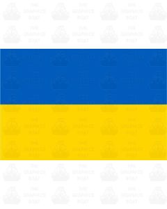Ukraine Flag Sticker