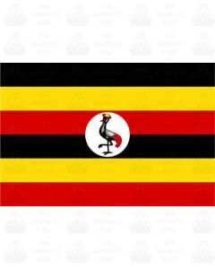 Uganda Flag Sticker