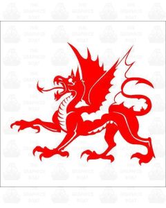 Welsh Dragon Sticker