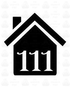 Wheelie Bin House Design - Just Numbers