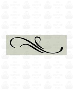 Window Etch Adhesive Vinyl Design Self Adhesive Sticker 18