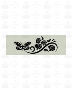 Window Etch Adhesive Vinyl Design Self Adhesive Sticker 8