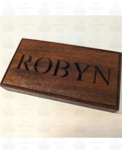Wood Boat Name Signs