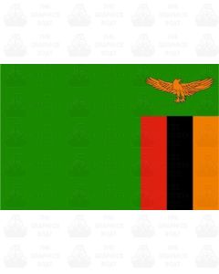Zambia Flag Sticker