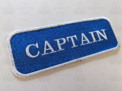 Captain Embroidered Patch