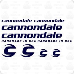 Cannondale Bicycle Decal Sticker Set