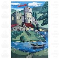 Traditional Canal Boat Castle  Scene 10