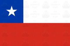 Chile flag sticker 