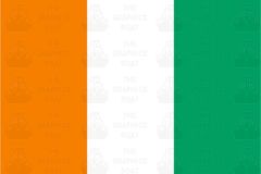 Ivory Coast Flag Sticker