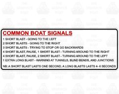Common horn signals. TGB