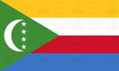Comoros flag sticker