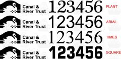 Canal and River trust Boat Numbers