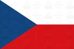 Czech Republic flag sticker