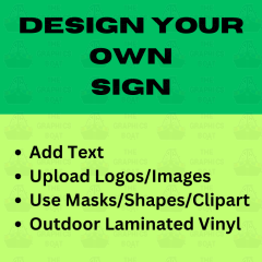 Design your own sign online