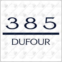 DUFOUR 385 sticker decal graphics