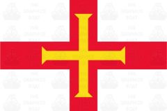 Guernsey Flag Sticker