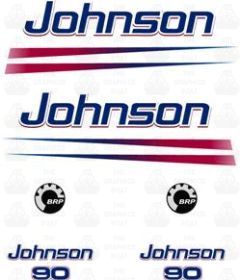 Johnson 90 OUTBOARD DECAL STICKER GRAPHIC