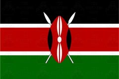 Kenya Flag Sticker
