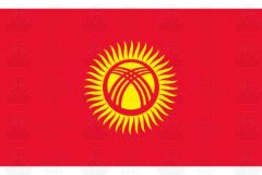 Kyrgyzstan Flag Sticker