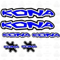 Kona Bicycle Decal Sticker Set
