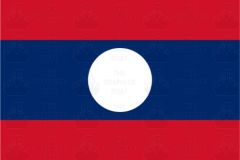 Laos Flag Sticker