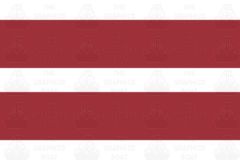 Latvia Flag Sticker