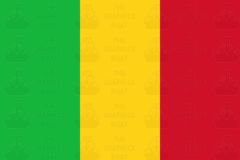Mali flag sticker