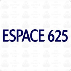 Ocqueteau Espace 625 Lettering Decals Sticker