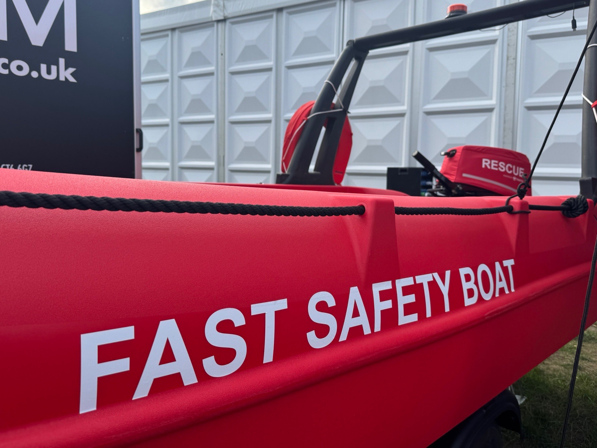 Customer photo - fast safety boat